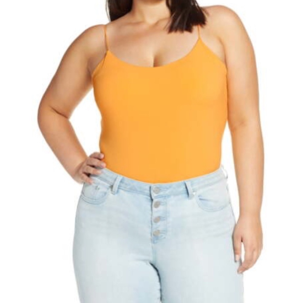 Leith Orange Marigold Sexy Camisole